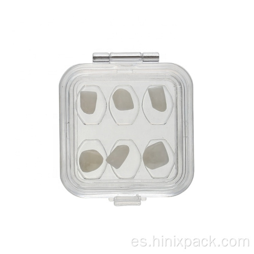 Membrana de caja de plástico transparente dental